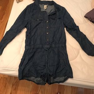 Long sleeve romper